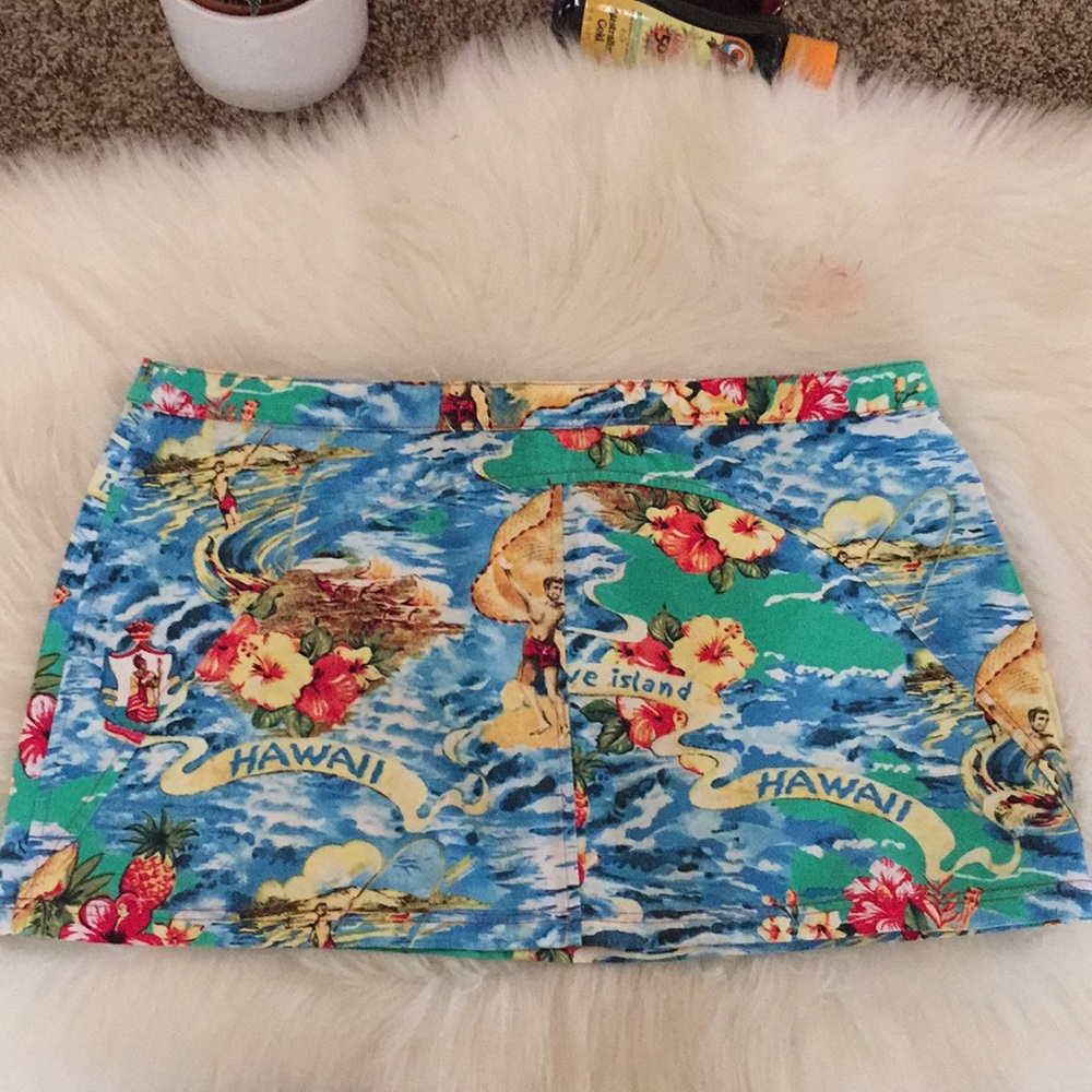 Y2K Vintage Dolce and Gabbana tropical Hawaii skirt - Picture 5 of 6